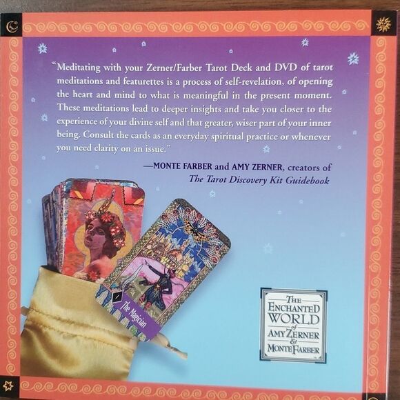 The Tarot Discovery Kit Cards w/Guidebook & DVD Amy Zerner Monte Farber - Picture 5 of 16